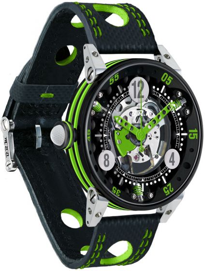 Luxury BRM 6-44 GOLF BLACK DIAL GREEN GF6-44-SA-N-SQ-AVP watch Replica